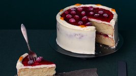 Thumbnail of White Chocolate–Cranberry Cake Recipe