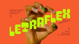 Thumbnail of Letraflex Font Family
