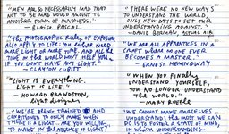 Thumbnail of 100 quotes that helped me write