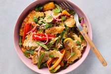 Thumbnail of Chile-Lime Crispy Rice With Roasted Vegetables Recipe