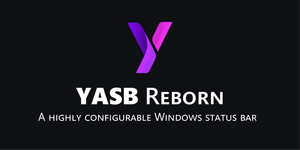 Thumbnail of GitHub - amnweb/yasb: A highly configurable Windows status bar written in Python.