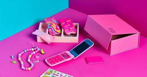 Thumbnail of HMD’s Barbie flip phone goes extremely hard