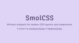 Thumbnail of SmolCSS