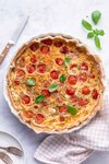 Thumbnail of Quiche aux tomates cerises et à la feta