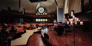 Thumbnail of Shaky hands, storytelling, and church pulpits