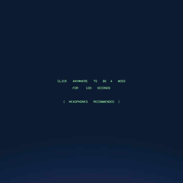 Thumbnail of moss simulator | Are.na