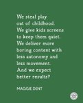 Thumbnail of Studies suggest that screen time at 12 months old is associated with attention issues at 9 years old. | Amy Reyes-Hauff
