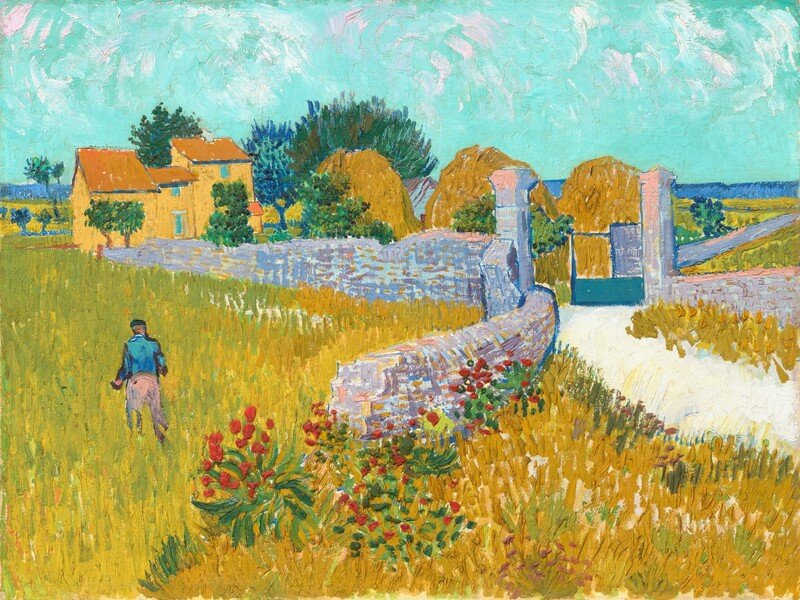 Thumbnail of Farmhouse in Provence by Vincent van Gogh