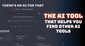 Thumbnail of There's An AI For That - Discover The Newest And Best AI Tools