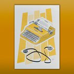 Thumbnail of Olivetti Typewriter Risograph Print