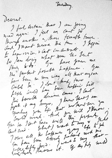 Thumbnail of March 28, 1941: Virginia Woolf’s Suicide Letter and Its Cruel Misinterpretation in the Media