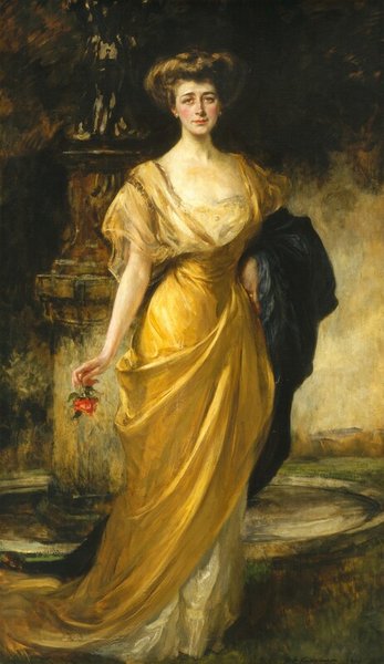 Thumbnail of Nora McMullen Mellon (Mrs. Andrew W. Mellon) by James Jebusa Shannon