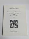Cover of Theosophy PB Rudolf Steiner 1996 reprint Waldorf Occult | eBay