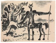 Thumbnail of Centaure et Bacchante avec un Faune