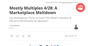 Thumbnail of Mostly Multiples 4/28: A Marketplace Meltdown — CJ Gustafson from Mostly Metrics