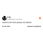 Thumbnail of F.D. on Substack