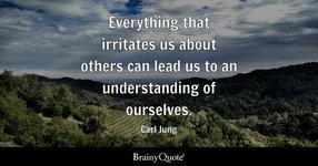 Thumbnail of Carl Jung - Everything that irritates us about others can...