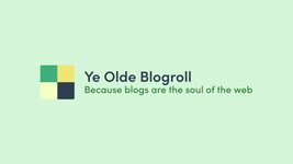 Thumbnail of Ye Olde Blogroll - Because blogs are the soul of the web