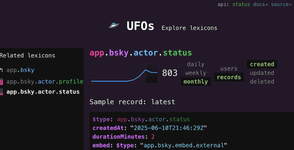 Thumbnail of 🛸 UFOs: Explore atproto lexicons