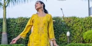 Thumbnail of Buy Women’s Kurta Sets Online in India – Vanika
