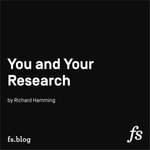 Thumbnail of You and Your Research