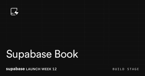 Thumbnail of The Supabase Book by David Lorenz