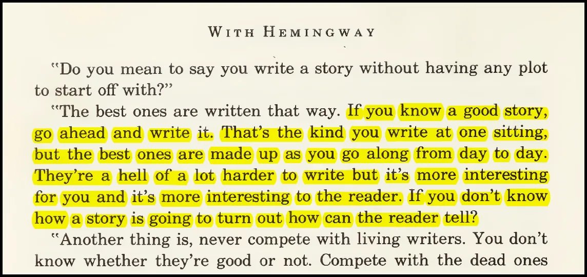 Thumbnail of To Write Like Hemingway: Part II | The Craftsman