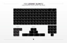 Thumbnail of MBK Legend‡ Glow R2 • Keebart.com