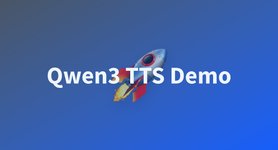 Thumbnail of Qwen3 TTS Demo - a Hugging Face Space by Qwen