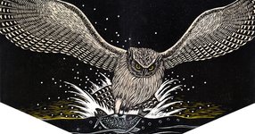 Thumbnail of Owl Lake: A Vintage Treasure from Japanese Artist Keizaburo Tejima