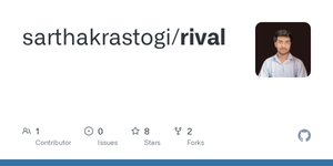 Thumbnail of GitHub - sarthakrastogi/rival