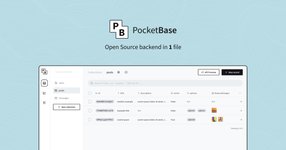 Thumbnail of PocketBase - Open Source backend in 1 file