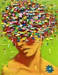 Thumbnail of image-face(model) Painting by GyoBeom An | Saatchi Art