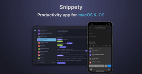Thumbnail of Snippety - Productivity app for macOS and iOS