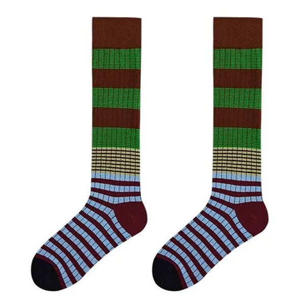 Thumbnail of Colorful Striped High Socks