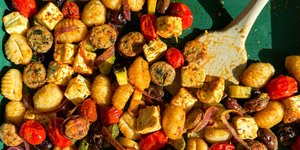 Thumbnail of greek-style sheet-pan gnocchi