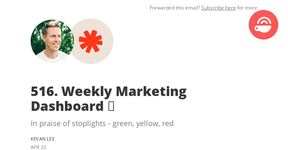 Thumbnail of 516. Weekly Marketing Dashboard 💅 — Kevan Lee