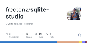 Thumbnail of GitHub - frectonz/sqlite-studio: SQLite database explorer