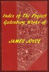 Cover of Index of the Project Gutenberg Works of James Joyce by James Joyce