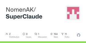 Thumbnail of GitHub - NomenAK/SuperClaude