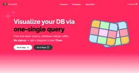Thumbnail of ChartDB - Database schema diagrams visualizer