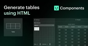 Thumbnail of Create native HTML Tables in Webflow