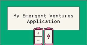 Thumbnail of My Emergent Ventures Application - The Kool Aid Factory