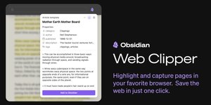 Thumbnail of Obsidian Web Clipper
