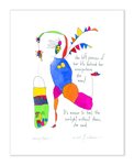 Thumbnail of Leaving Pieces Art Print