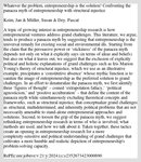 Thumbnail of Whatever the problem, entrepreneurship is the solution! Conf