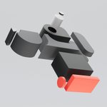 Thumbnail of Clever Modular Dog Figure by Emanuele Marani | Moss and Fog