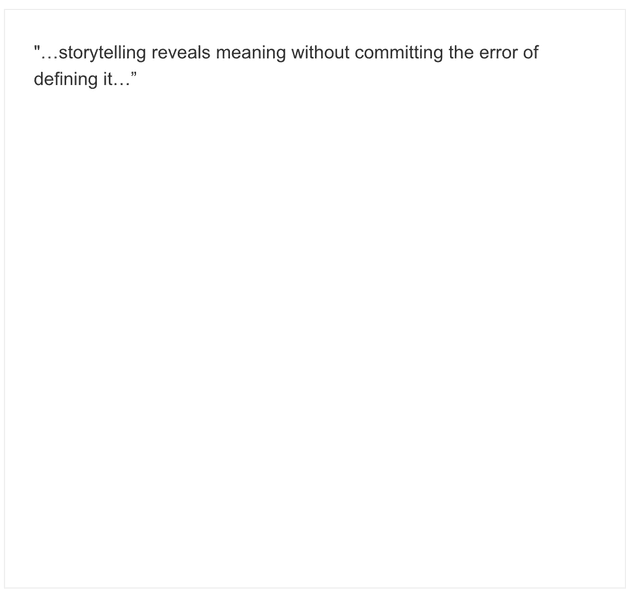 Thumbnail of Storytelling as Gift, Storytelling as Currency