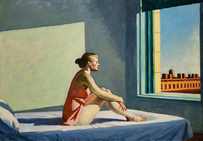 Thumbnail of File:Edward Hopper - Morning Sun - c 1952 - Columbus Museum of Art.jpg - Wikipedia