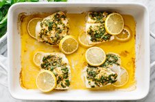 Thumbnail of Garlic Herb Baked Cod - Downshiftology
